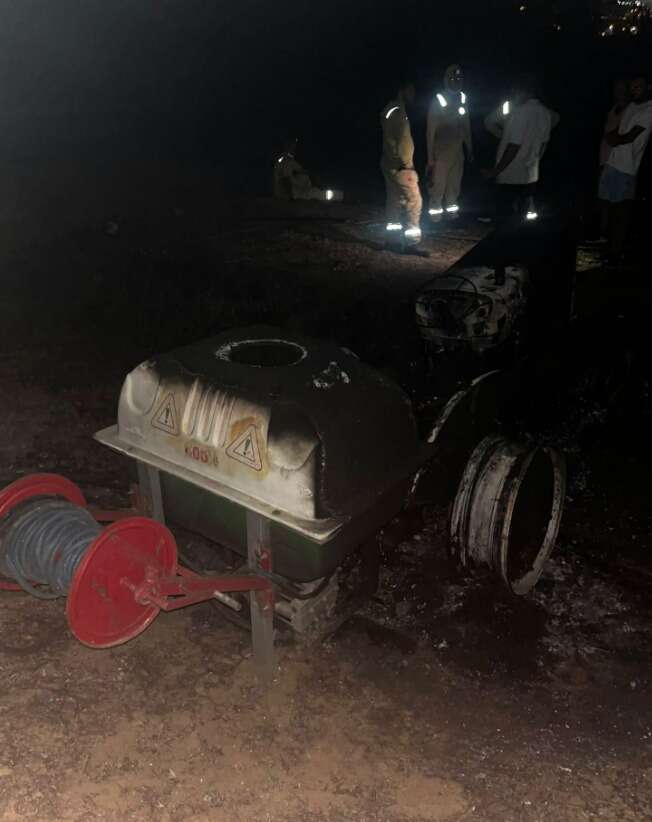 Traktör Alevlerin Arasında Kaldı Bir Şahıs Son Anda Kurtarıldı 4